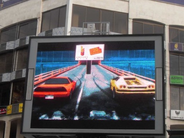 旋轉廣告屏，華楠駿業(yè)定做