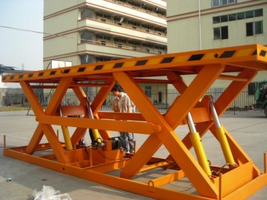 雙排單層剪叉升降臺