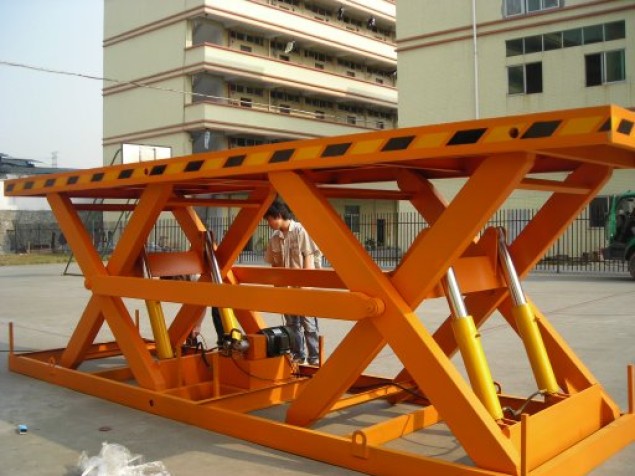 雙排單層剪叉升降臺