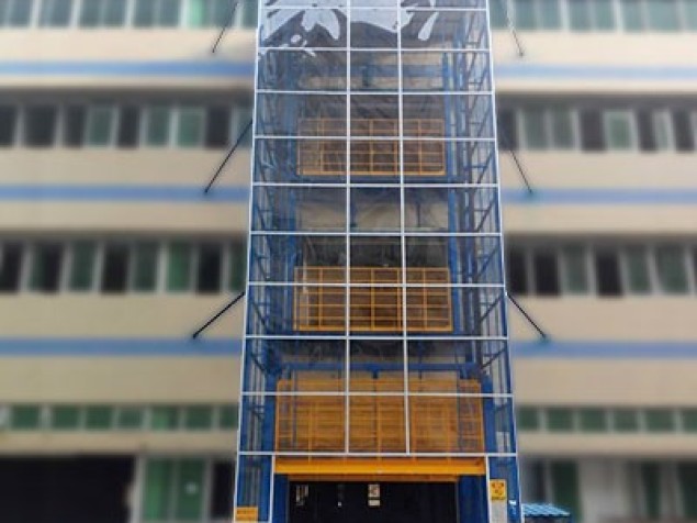 室外直頂式升降機(jī)