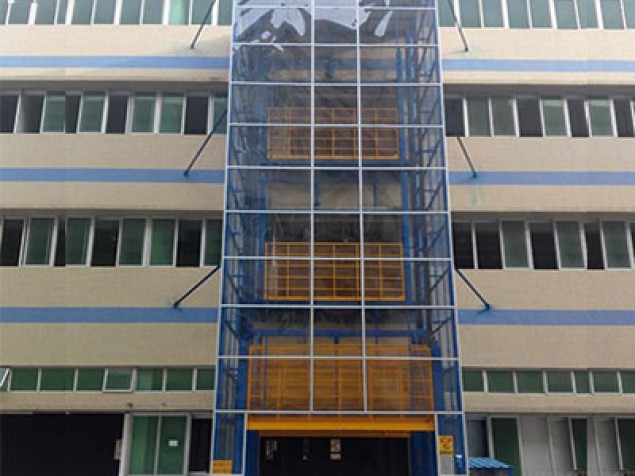 室外安裝直頂式升降臺系列