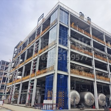 安裝鏈條式升降平臺案例