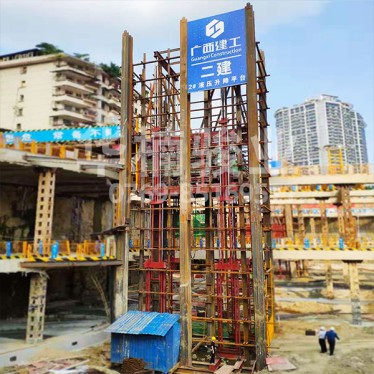 深坑提土直頂升降機案例