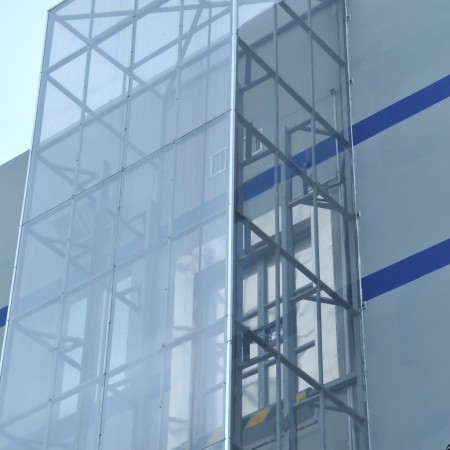 防塵直頂式升降機(jī)案例