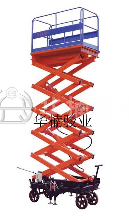 剪叉式升降平臺支腿壞了如何修理？